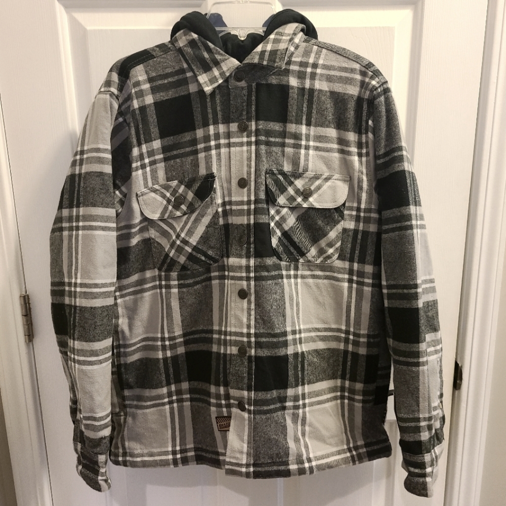 NWT Brazos Men's Blacksmith Insulated Hooded Jacket